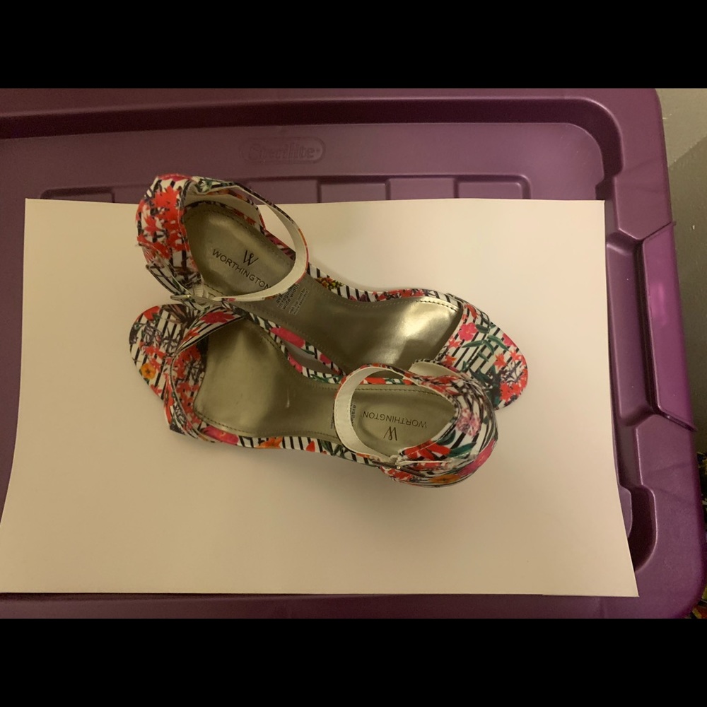 Woman’s block heel